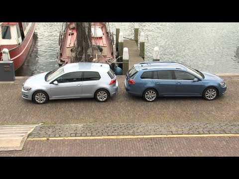 VW Golf 7 und VW Golf 7 Variant im Vergleich