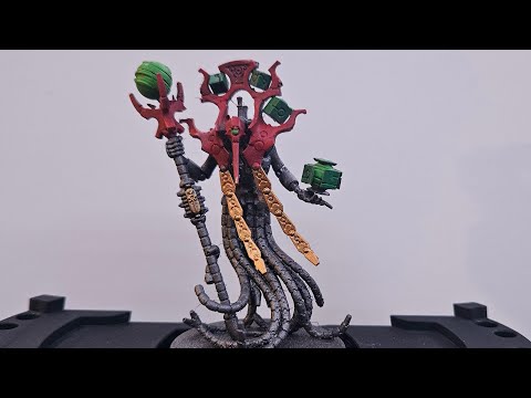 Warhammer Painting: Necron Chronomancer
