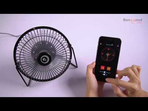 LED Fan -Digoo DG TF111 Colorful Display Electrical Fan