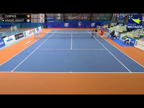 DISPAS Nicolas (BEL) VS ANGELISANTI Clement (FRA) - Tennis Club Auray - Auray 4