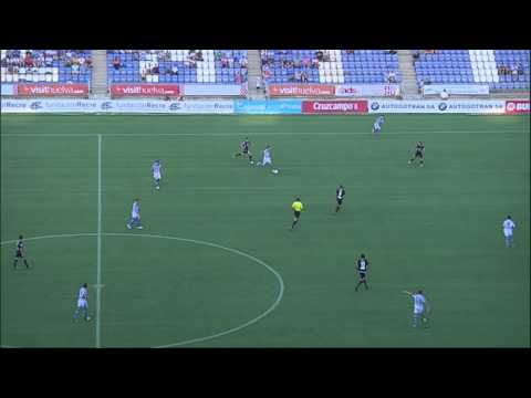 Gol de Fernando Vega (3-0) en el Recreativo de Huelva - CD Lugo Jornada 6