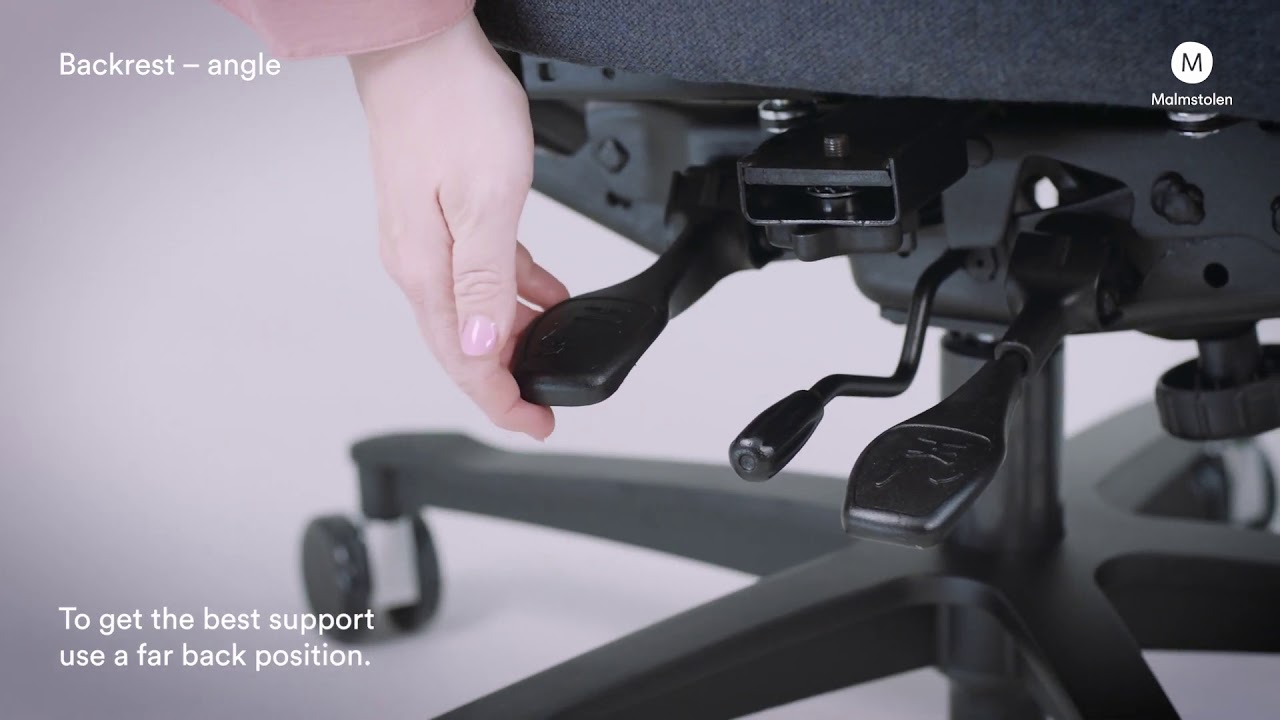 Malmstolen R4 kontorstol | Prostole.dk