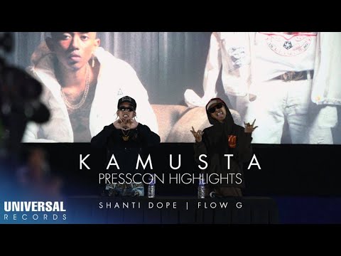 Shanti Dope feat. Flow G - Kamusta Presscon Highlights
