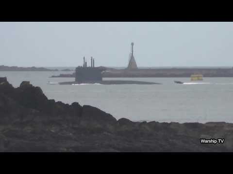 ROYAL NETHERLANDS NAVY HNLMS DOLFIJN S808 IN PLYMOUTH SOUND - 13th March 2020