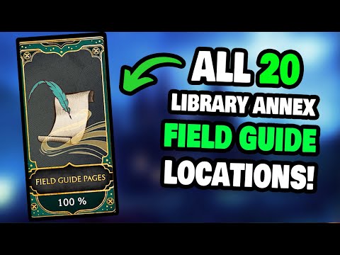 All 20 Field Guide Page Locations in The Library Annex in Hogwarts Legacy! (STEP-BY-STEP)