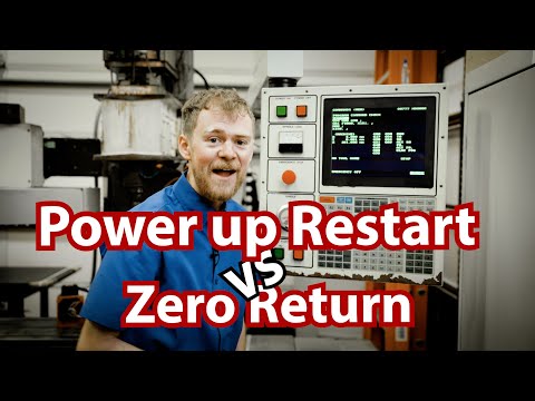 How To Power Up Restart A CNC Machine