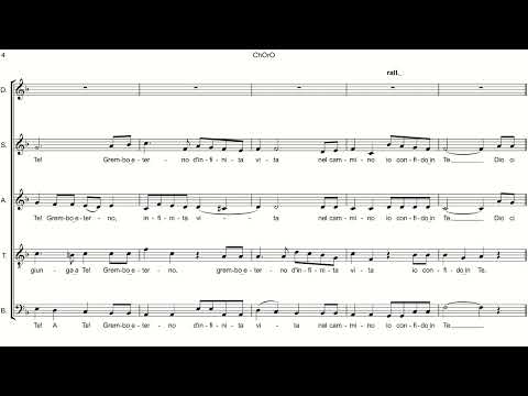 Parti staccate - Pellegrini di Speranza (Inno Ufficiale del Giubileo 2025) - Basso