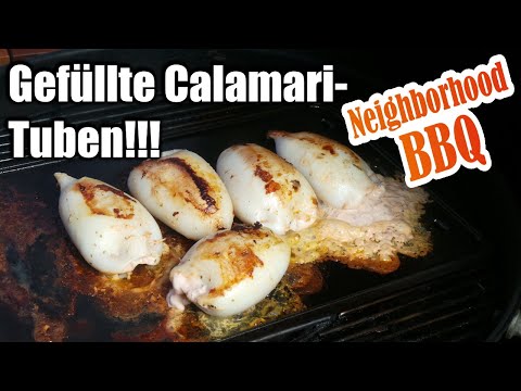 Gefüllte Calamarituben!!!! Mit Neighborhood BBQ