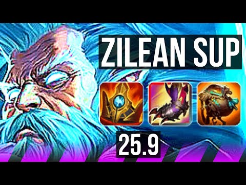 ZILEAN & Tristana vs ALISTAR & Lucian (SUP) | 3/1/15 | KR Master | 25.9