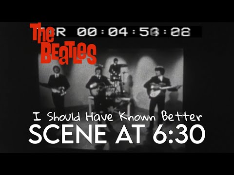 The Beatles - I Should Have Known Better [Scene at 6:30]