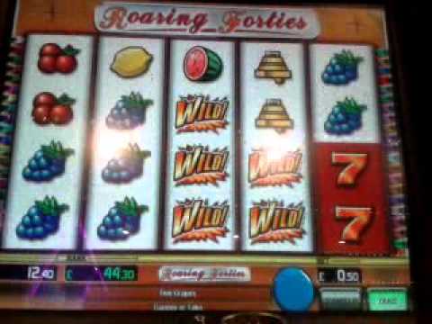 Moaning Steve & Me on Two Roaring Fruit Machines...I play 50p spin