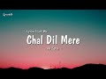 Ali Zafar - Chal Dil Mere || Lofi Mix (Lyrics)