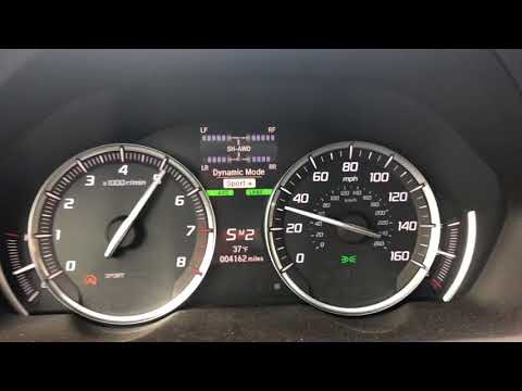 2018 Acura TLX V6 SH-AWD 0-80 MPH RUN