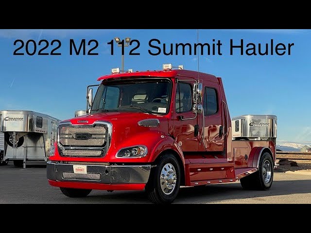 Preview image of 2022 Freightliner M2 112 Summit Hauler - 5U221862 youtube video
