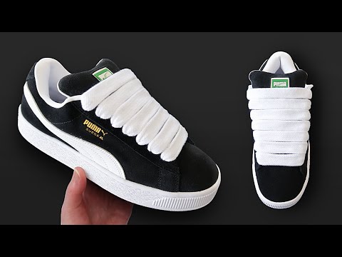 HOW TO LACE PUMA SUEDE XL | BAR LACE TUTORIAL