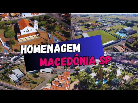 Macedônia SP - Homenagem - Dji Mini 2 #euamofernandopolis ❤️