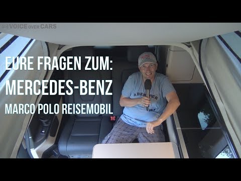 Eure Fragen zum Mercedes-Benz V-Klasse Marco Polo Reisemobil Voice over Cars Community Talk