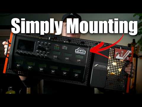 How I Mount My FM9 To A Temple Audio Pedalboard