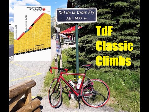 Classic TOUR de FRANCE Climbs - Episode 10: Col de la Croix Fry