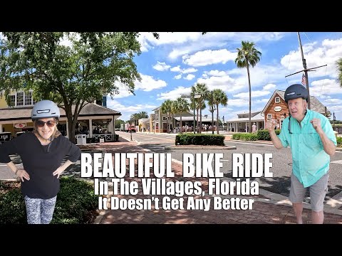 Beautiful Bike Ride in The Villages, Florida