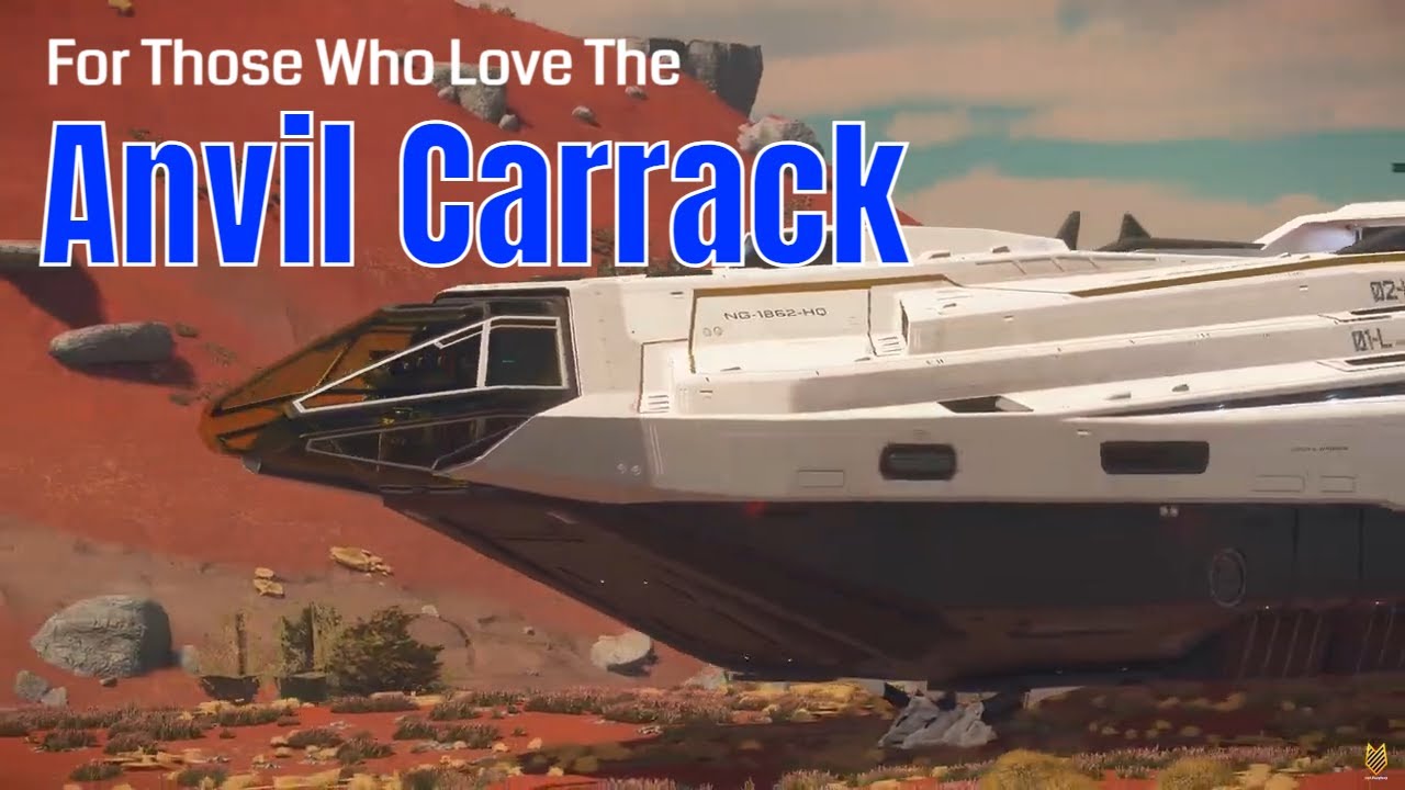 For Those Who Love The Anvil CARRACK | Star Citizen Org Plan & Fun 4k