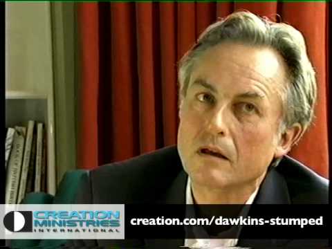 Richard Dawkins Stumped by Creationists' Question (RAW FTGE)