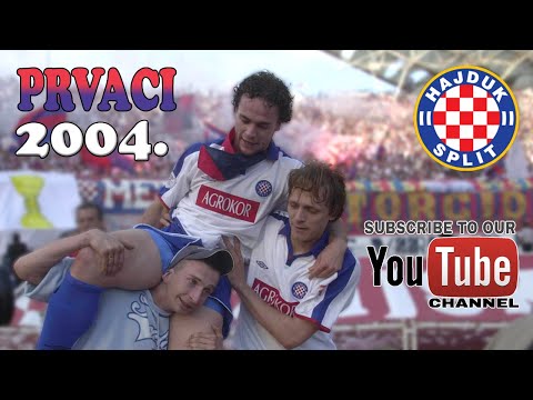 HNK Hajduk Split - Prvak Hrvatske 2004.