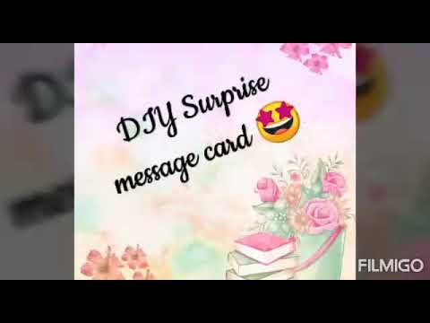 Surprise Birthday card || Art and Craft with Aditi 🥰