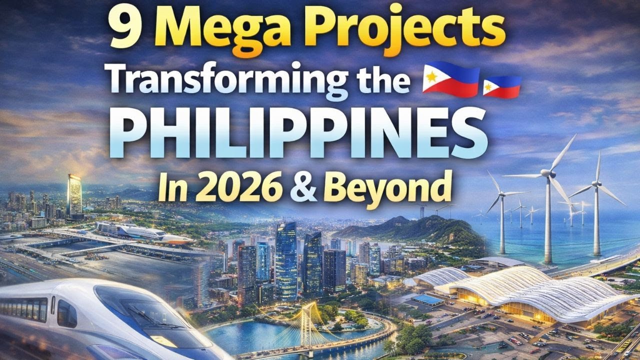 9 Mega Projects Transforming The Philippines In 2026 And Beyond 🇵🇭
