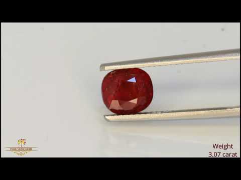 Ruby 3.07ct. (Super Luxury) video