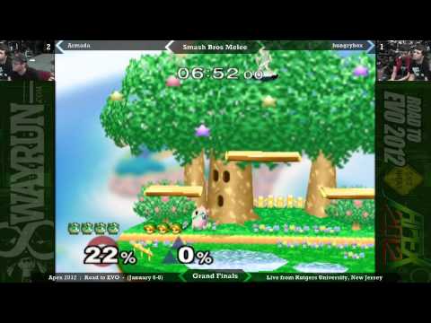 Apex 2012 - SSBM GF - Armada VS hungrybox
