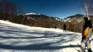 preview picture of video 'Skiing at Mt. Stowe -- 3/8/14 GoPro Hero 3+ Silver Edition'