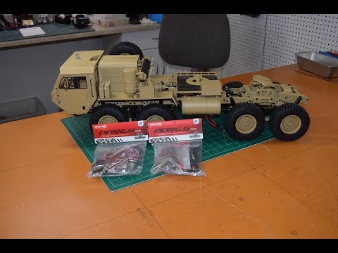 1/12 HG Models RC HEMTT Install Lights & Sound