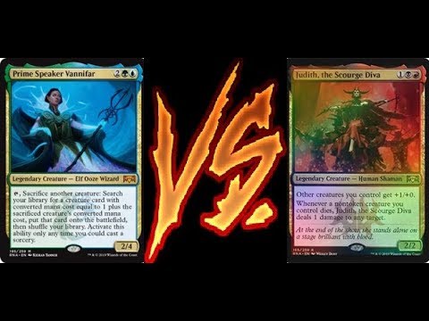 EDH Commander Challenge #80! Prime Speaker Vannifar Vs Judith, the Scourge Diva