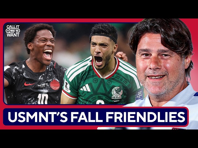 USMNT's Fall schedule PREVIEW | USA take on Mexico, Canada, Peru, and Chile