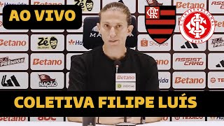 COLETIVA FILIPE LUÍS AO VIVO - FLAMENGO X INTERNACIONAL DIRETO DO MARACANÃ - BRASILEIRÃO 2026