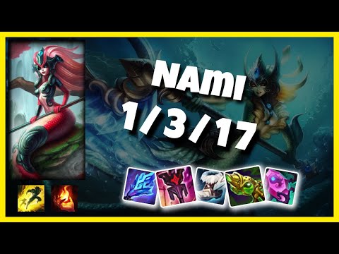 Nami 11.5 Gameplay Challenger Replay S11 Support (1/3/17) - BR