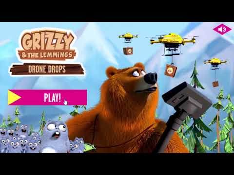 Grizzy and the Lemmings: Drone Drop
