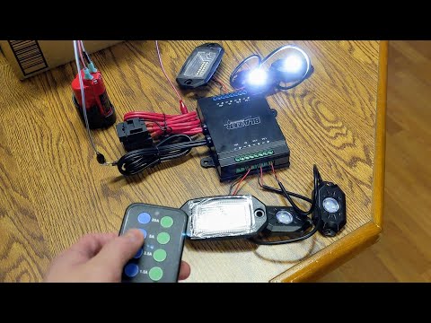 Blazer C3050K wireless switch panel - the easiest way to wire lights and 12V accessories