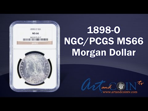 1898-O NGC/PCGS MS66 Morgan Dollar at Art and Coin TV