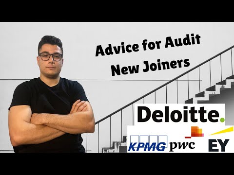 Advice for aspiring BIG 4 Auditors (Deloitte, PwC, EY, KPMG)