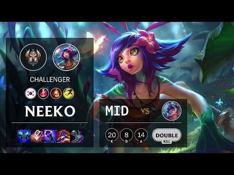 Neeko Mid vs Nunu & Willump - KR Challenger Patch 11.9