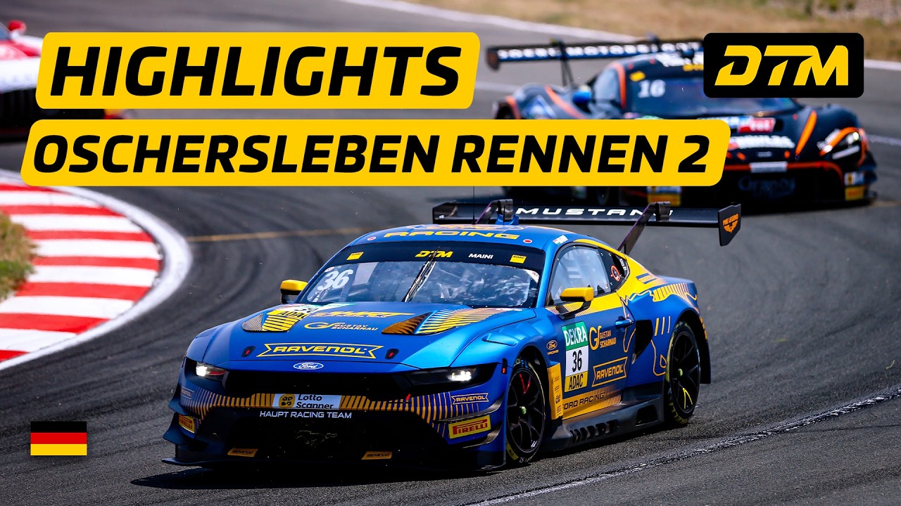 DTM Oschersleben 2026 🔥 Highspeed-Action in Rennen 2! 🏁