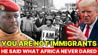 What Traoré Said to Black Americans That No African Leader Has Ever Said