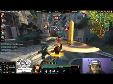 SMITE BRASIL - LIVE DO DIA 27/08/15 PARTE - 1