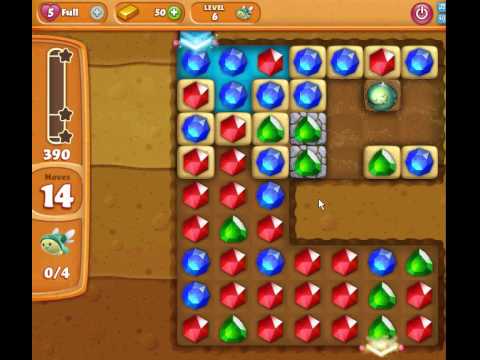 Diamond Digger Saga Level 6, 1 star, no booster