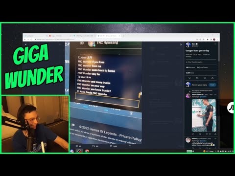 Caedrel Shows Wunder Getting Mental Advantage VS T1