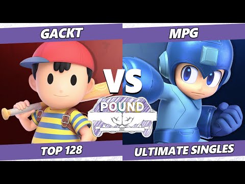 Pound 2022 Top 128 - Gackt (Ness) Vs. MPg (Mega Man) SSBU Smash Ultimate Tournament
