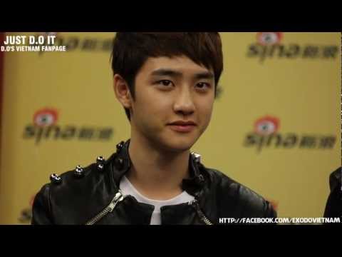120918 D.O Singing "What Is Love" (Accapella Ver.)