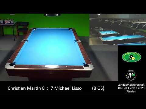 Landesmeisterschaften 10- Ball Herren (Endrunde)